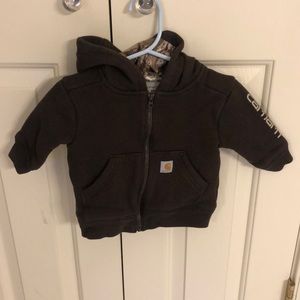 Carhartt zip up hoodie